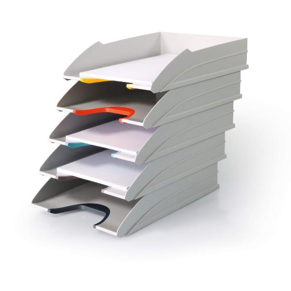 foto del prodotto vaschette ideali per riporre documenti varicolor mix tray set conf. 5pz durable a4 7704 27