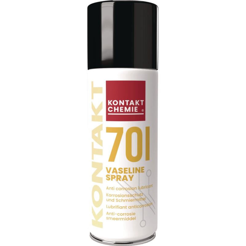 foto del prodotto vaselina spray kontakt 701 bomboletta spray bianco cremoso da 200 ml kontakt chemie per 12 