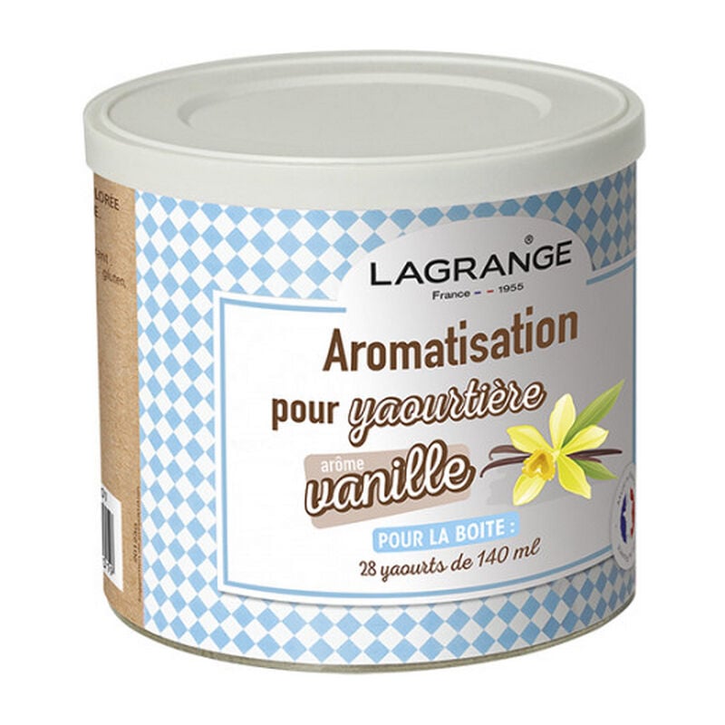foto del prodotto vasetto da 425 g di aroma alla vaniglia per yogurtiera 380310 lagrange