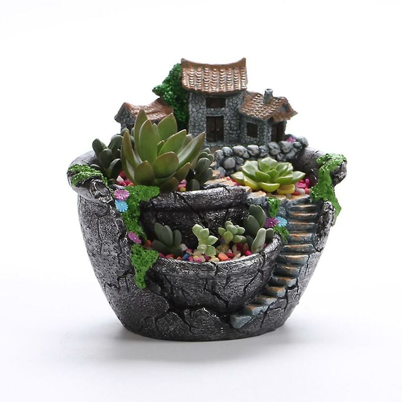 foto del prodotto vasi per piante piccoli fiori creativi piante grasse in vaso