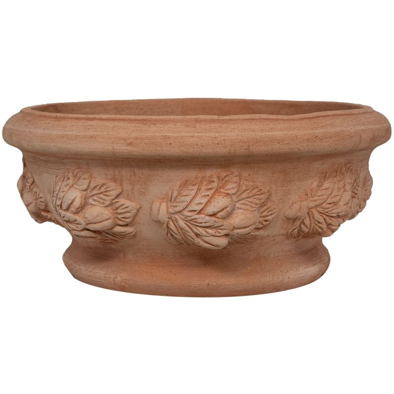 foto del prodotto vasi terracotta artigianali 40x20x40 cm vaso terracotta interno ed esterno vasetti piante grasse made in ital biscottini