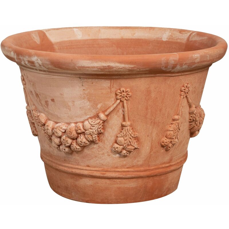 foto del prodotto vasi terracotta grandi per piante 69x47 cm made in italy vaso grande da esterno artigianale fioriera da giardino fatto a mano