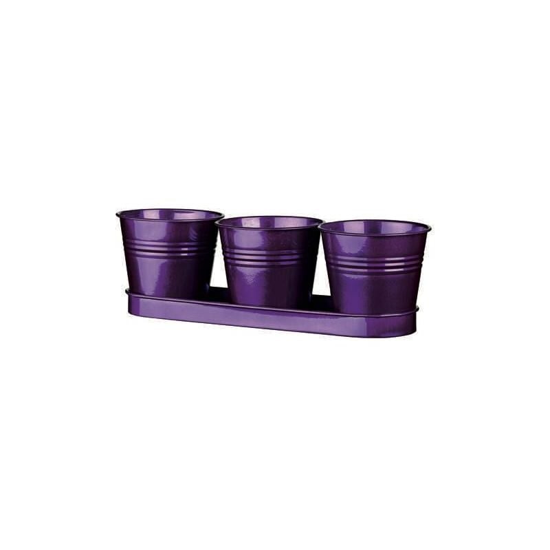 foto del prodotto vasi trio tin viola 5330103kf