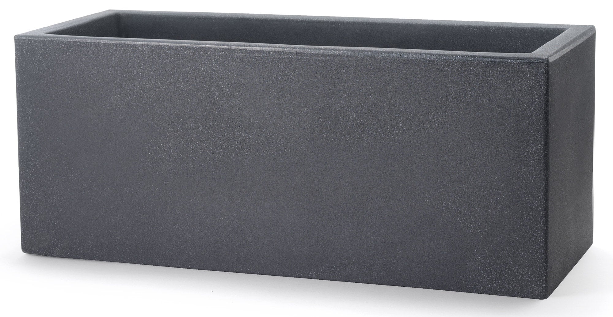 foto del prodotto vaso 115x50x50cm in resina tulli schio cassa essential 120 antracite