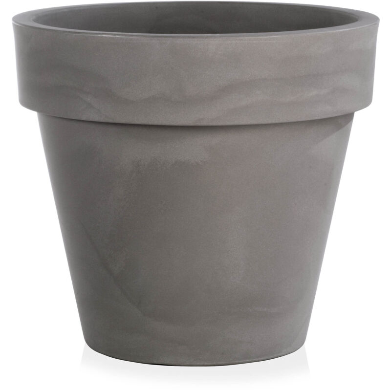 foto del prodotto vaso 30x27 cm in polietilene tulli vaso standard one essential 30 cappuccino