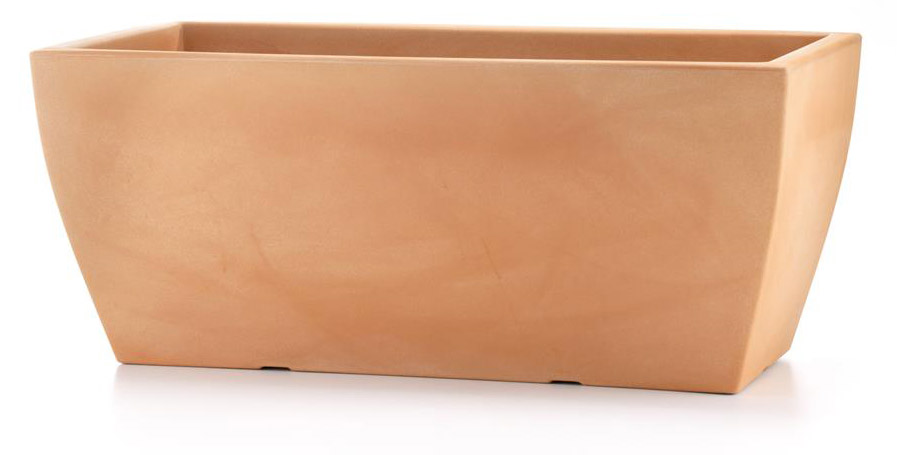 foto del prodotto vaso 33x66x28 cm in polietilene jardinera veneto 66 anticato