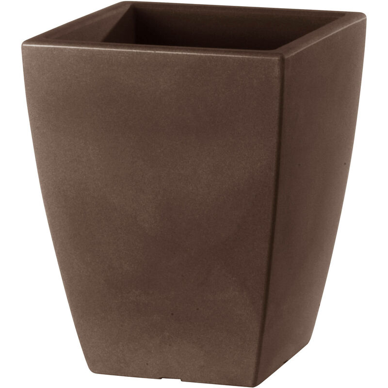 foto del prodotto vaso 49x49x61cm in resina tulli quadro veneto essential 60 bronzo