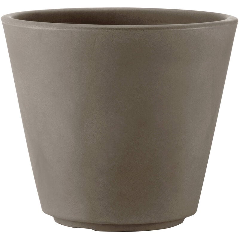 foto del prodotto vaso 57x49cm in resina tulli ribeira essential 60 cappuccino