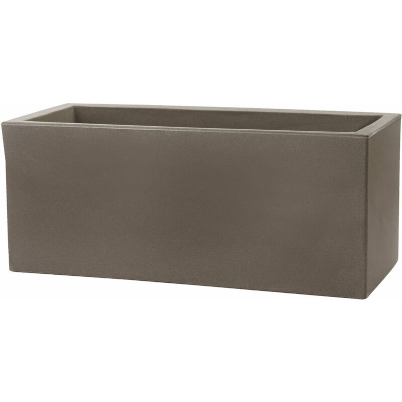 foto del prodotto vaso 60x25x25cm in resina tulli schio cassa essential 60 cappuccino
