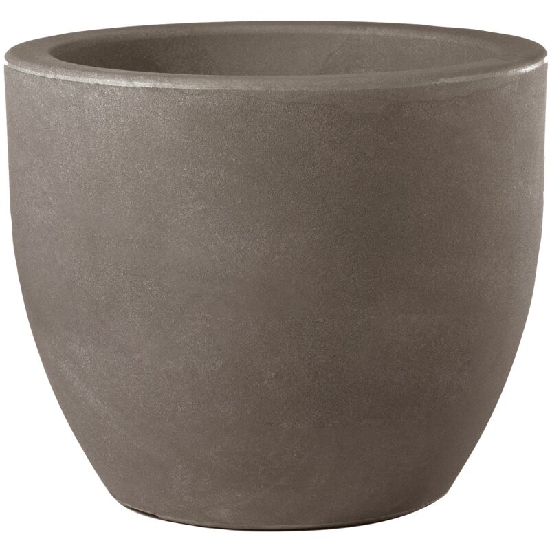 foto del prodotto vaso 70 cm in resina ares 70 cappuccino