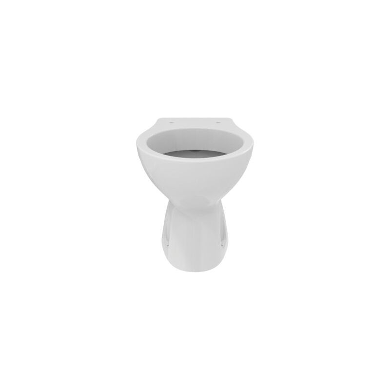 foto del prodotto vaso a parete 36x50 cm bianco lucido con sedile cerniere metallo ideal standard eurovit senza copri wc