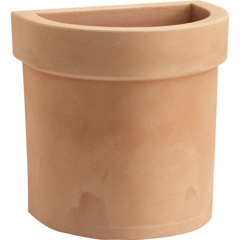 foto del prodotto vaso a parete resina themis cm. 40 anticato