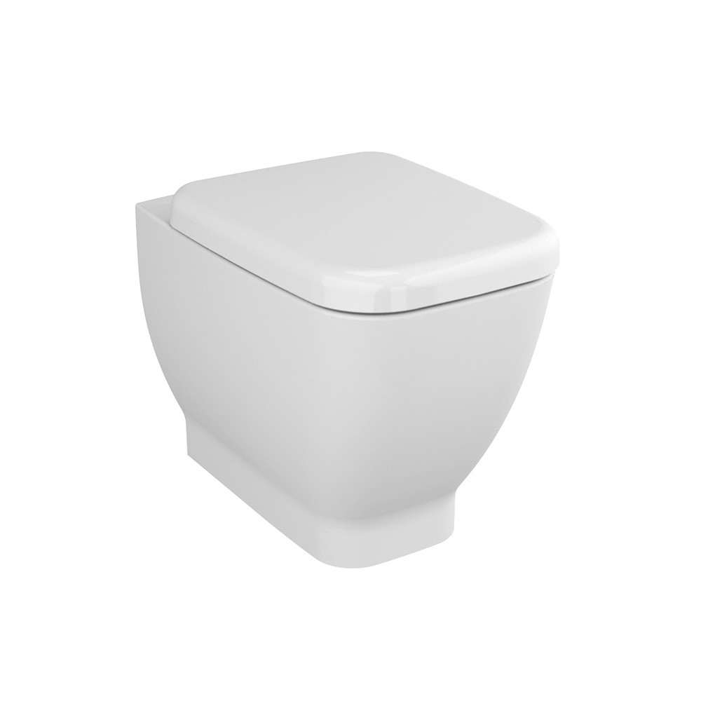 foto del prodotto vaso a pavimento filo muro con scarico a parete in ceramica serie shift