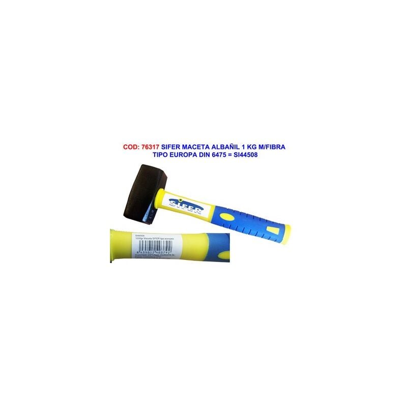 foto del prodotto vaso albail 1 kg m fibra tipo europeo din 6475 si 44508 sifer