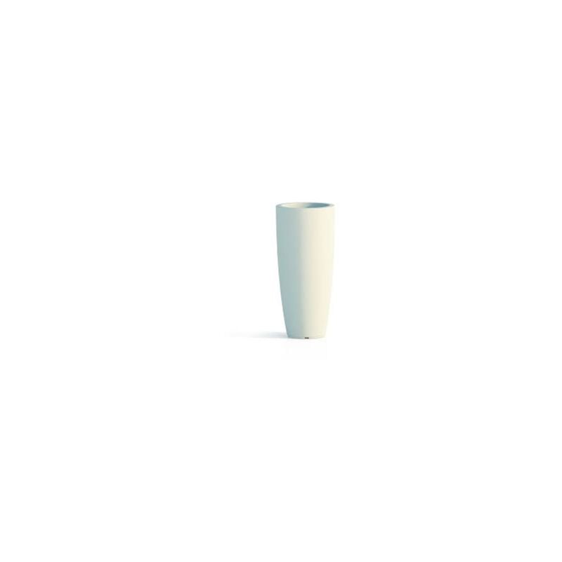 foto del prodotto vaso alto in resina monacis stilo round h 70 cm. vari colori colore arancio