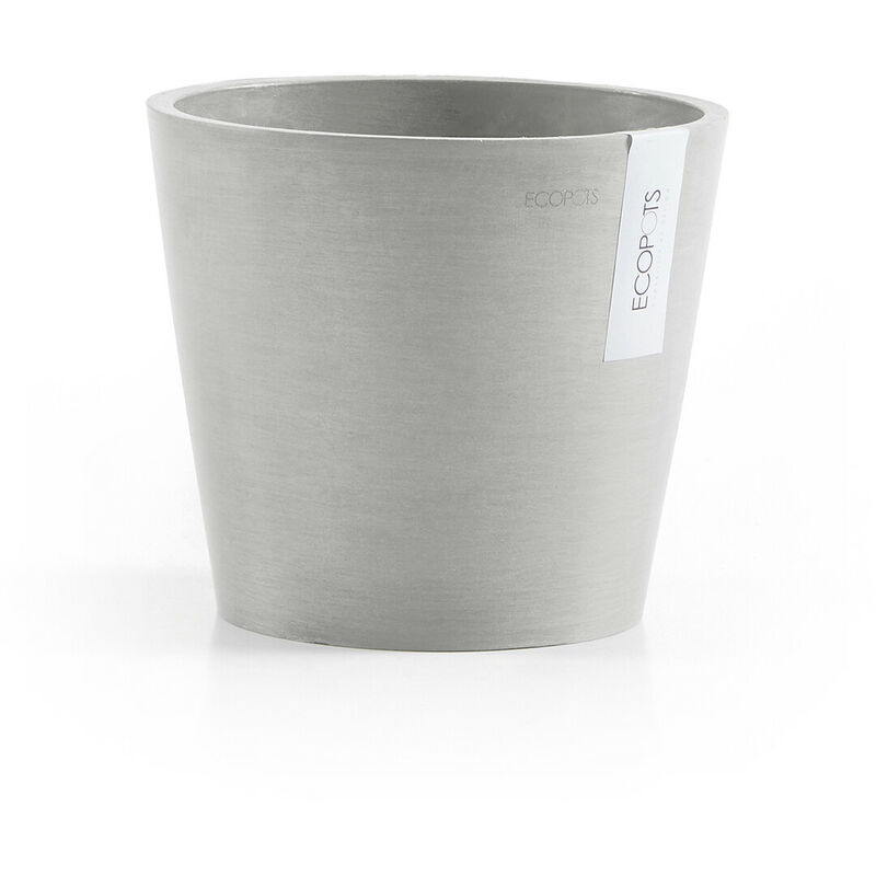 foto del prodotto vaso amsterdam 20x17,5cm grigio ecopots