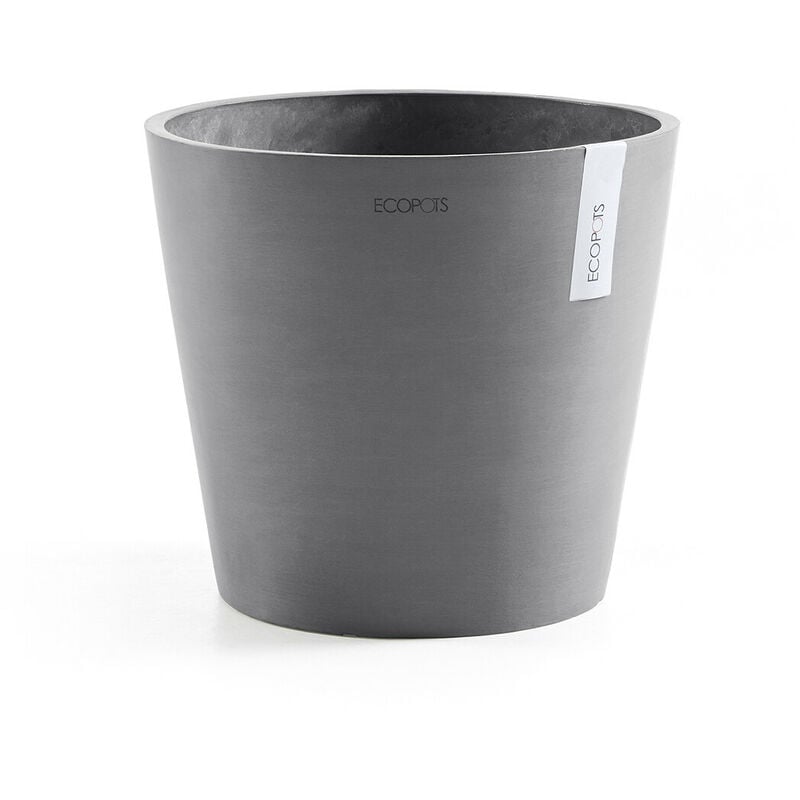 foto del prodotto vaso amsterdam 30x26,5cm grigio ecopots