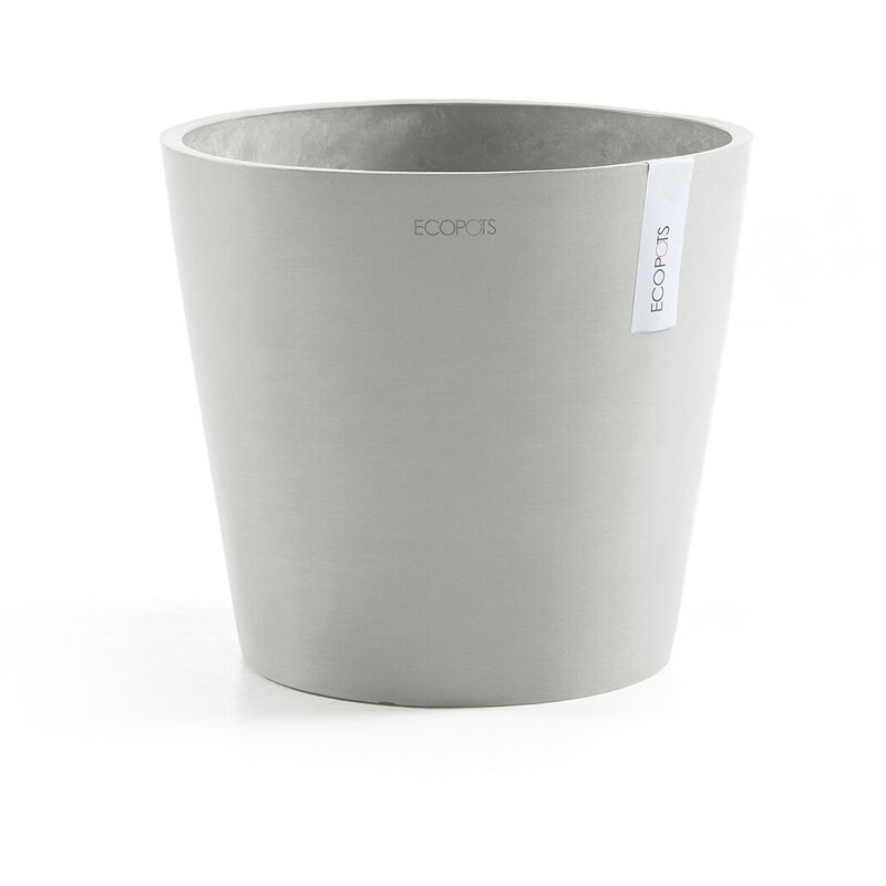 foto del prodotto vaso amsterdam 40x36cm grigio chiaro ecopots