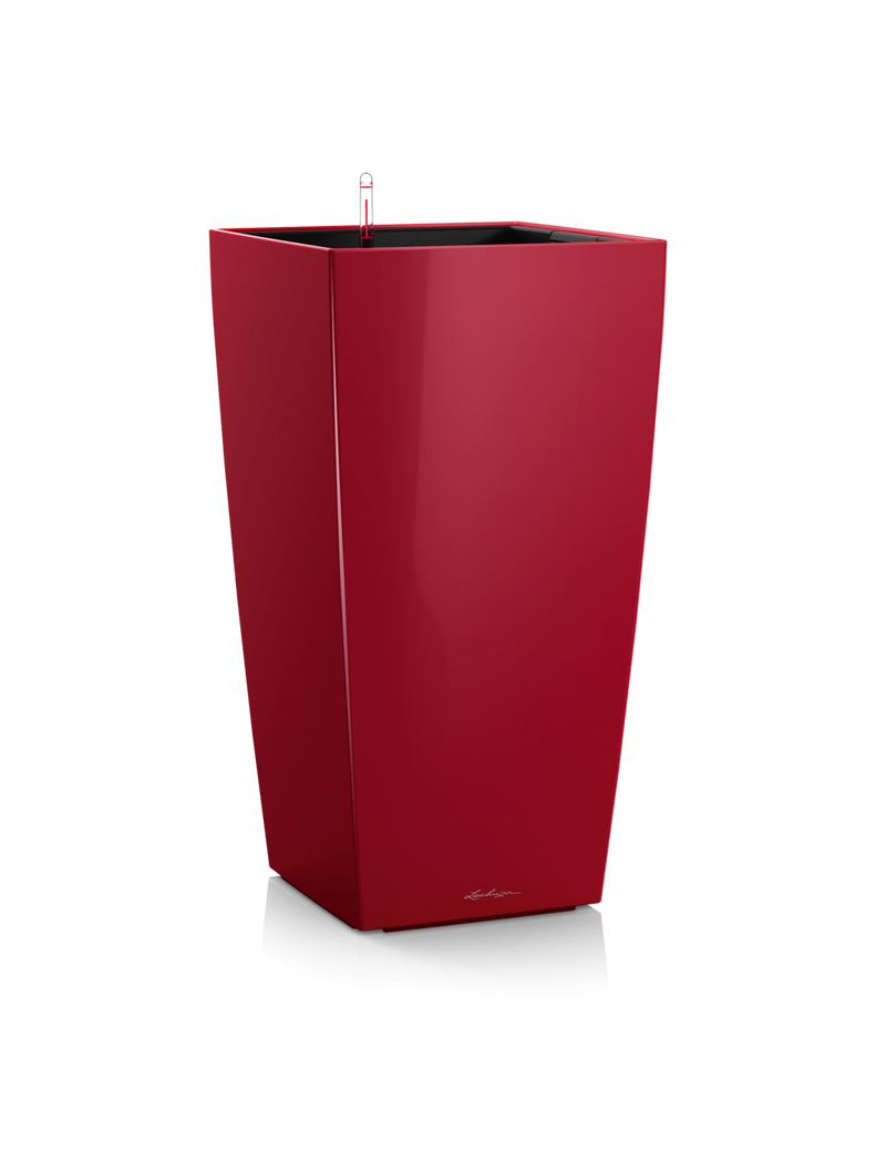 foto del prodotto vaso autoirrigante lechuza rosso 39,5 x 39,5 x 75,5 cm polipropilene plastica rettangolare