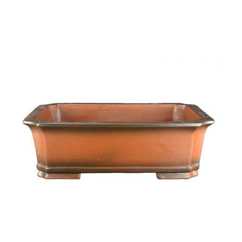 foto del prodotto vaso bonsai in gres rettangolare 49 cm.
