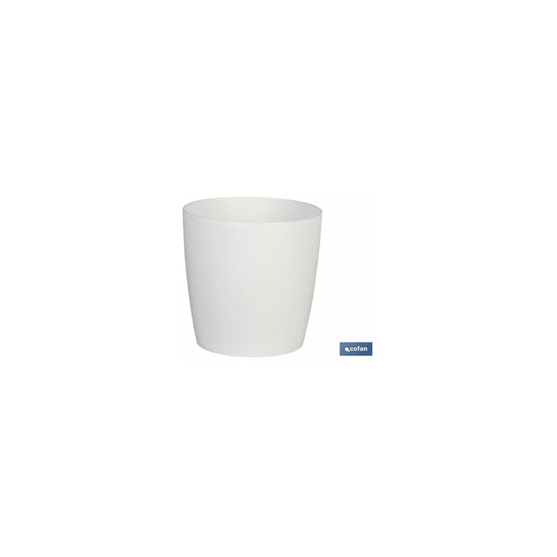 foto del prodotto vaso camelia colore bianco 18x17,8 cm