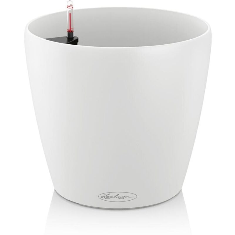 foto del prodotto vaso classico color bianco d35xh33cm lechuza vaso fiori
