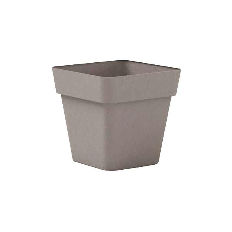 foto del prodotto vaso cleo quadrato avana 40 cm