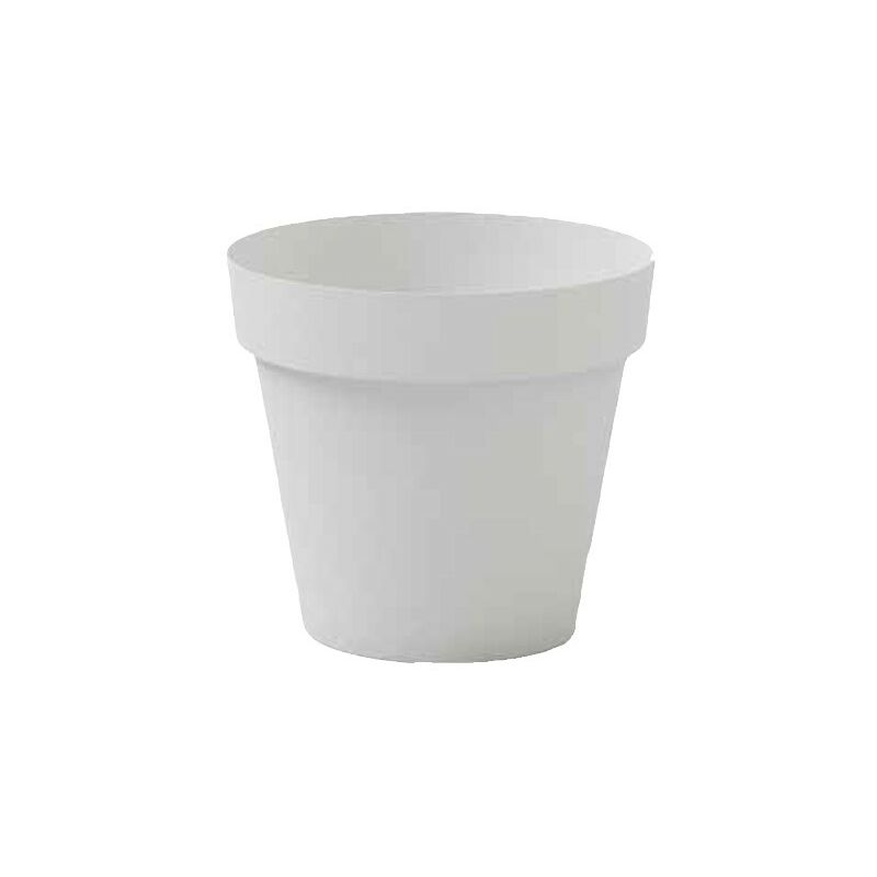 foto del prodotto vaso cleo rotondo bianco 15 cm