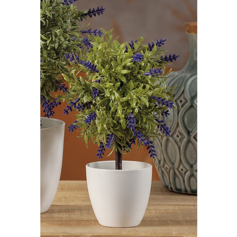 foto del prodotto vaso con lavanda d.8xh24cm