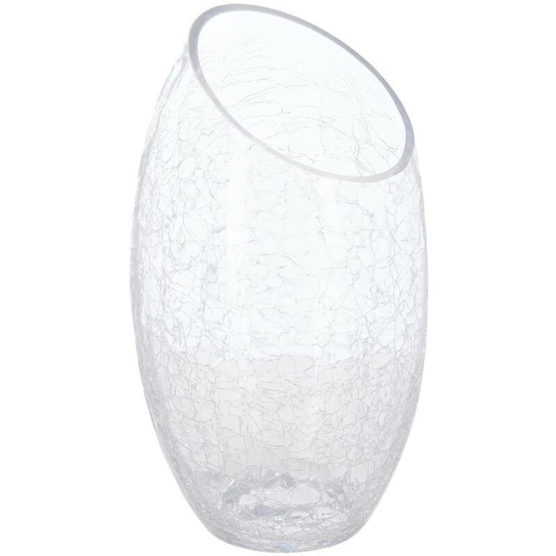 foto del prodotto vaso curvo in vetro crepla h23cm atmosphera cr ateur d int rieur
