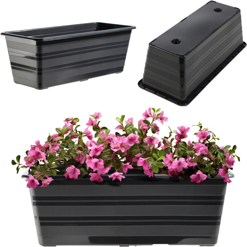 foto del prodotto vaso da fiori da balcone kadax da 40 cm