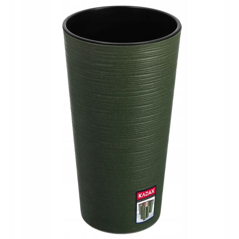 foto del prodotto vaso da fiori ecologico kadax verde 30 cm