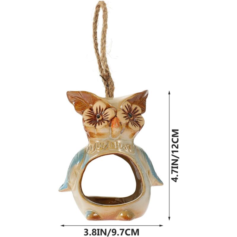 foto del prodotto vaso da fiori fioriera sospesa in ceramica vasi da fiori da parete vaso idroponico da parete mini fioriere da parete idroponiche fioriera in ceramica