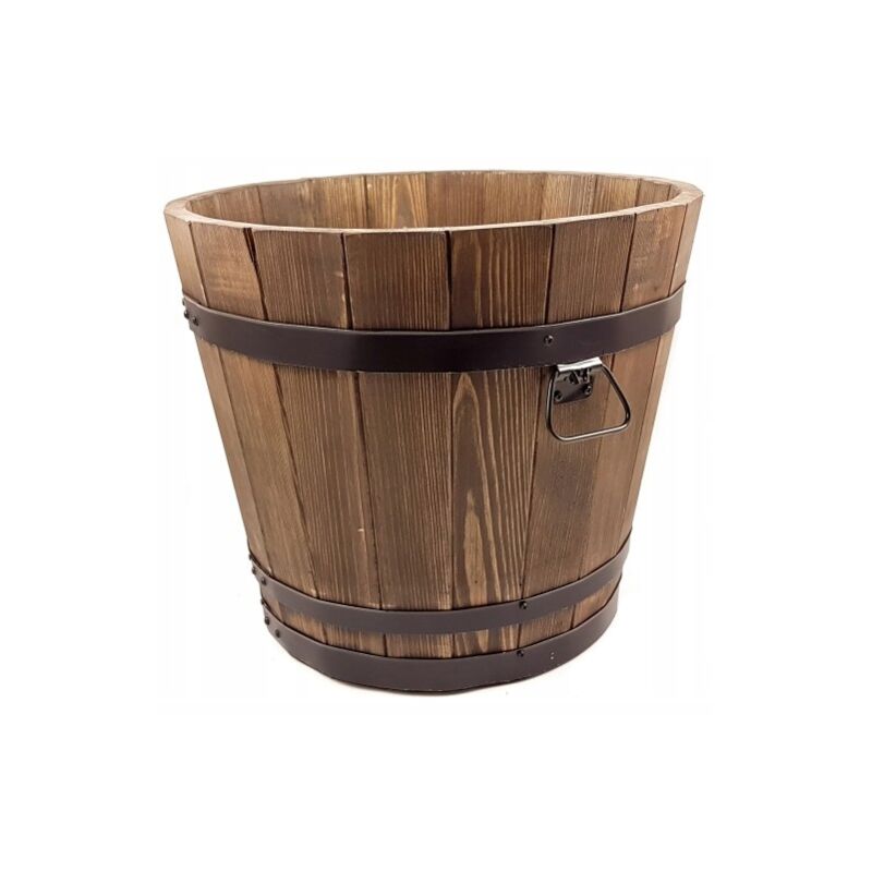 foto del prodotto vaso da fiori in pino 50xh45, palissandro