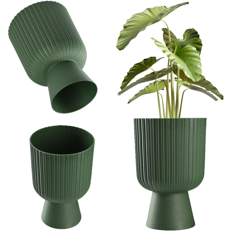 foto del prodotto vaso da fiori kadax portafiori da prato 14 cm verde