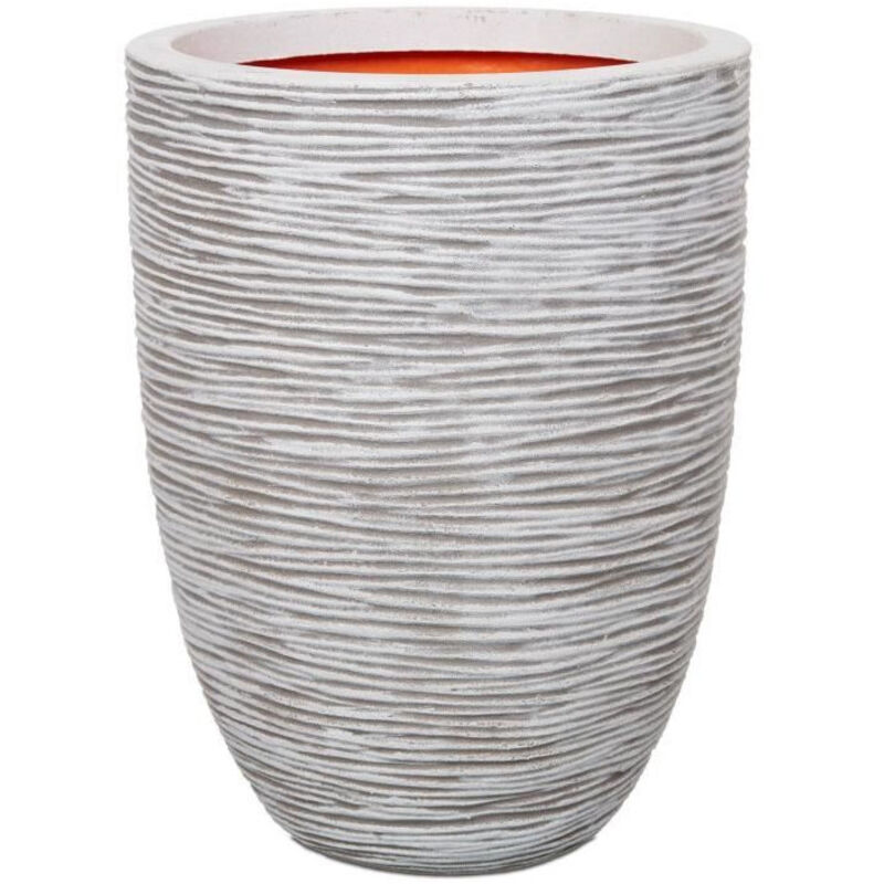 foto del prodotto vaso da fiori nature rib 36 x 47 cm avorio kofi782 424227