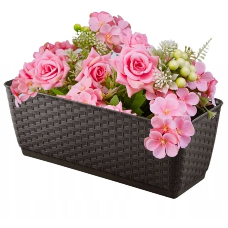 foto del prodotto vaso da fiori ratolla pw drl500pw terra d ombra