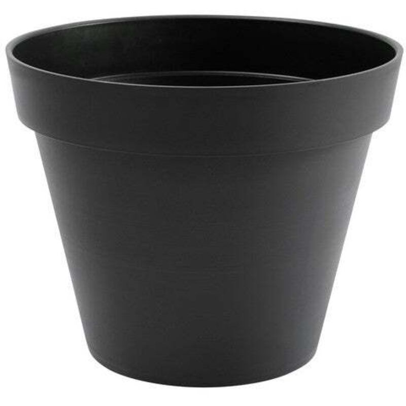 foto del prodotto vaso da fiori rotondo toscania - 48 x h 40 cm - 43 l - grigio antracite