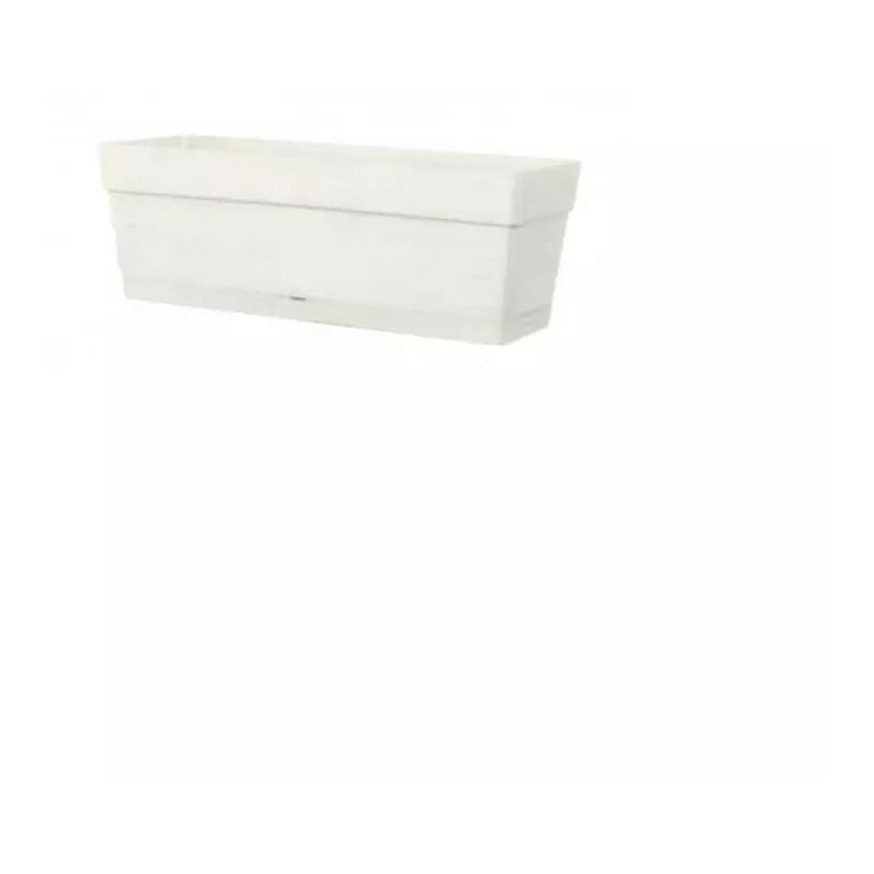 foto del prodotto vaso da giardino casetta save bianco, 49 cm