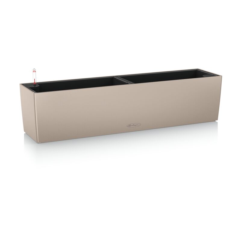 foto del prodotto vaso da interno e esterno balconera color 80 cm marrone sabbia