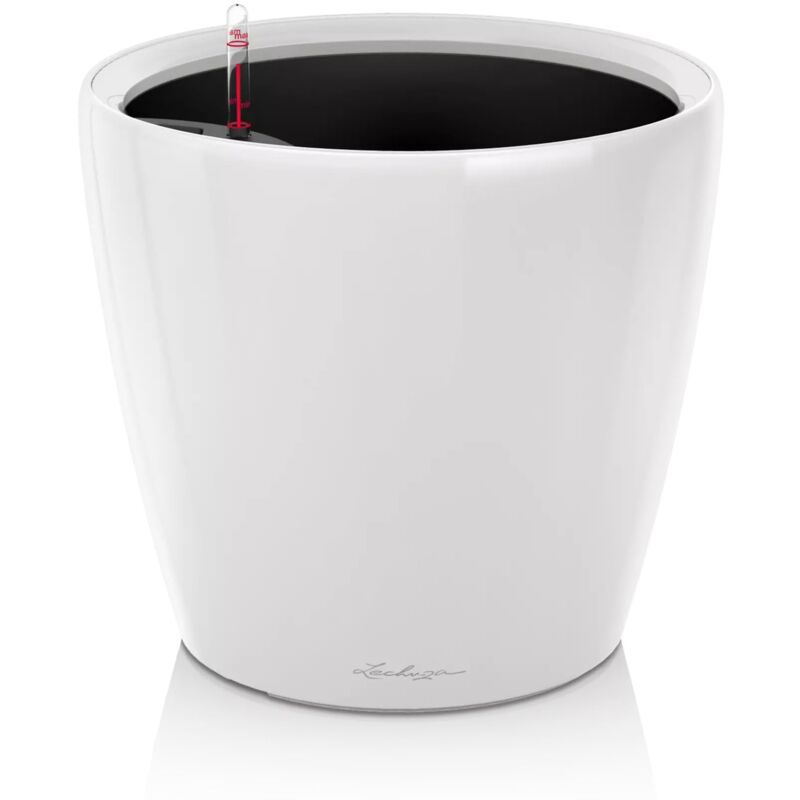 foto del prodotto vaso da interno e esterno classico premium ls 43 cm bianco lucido