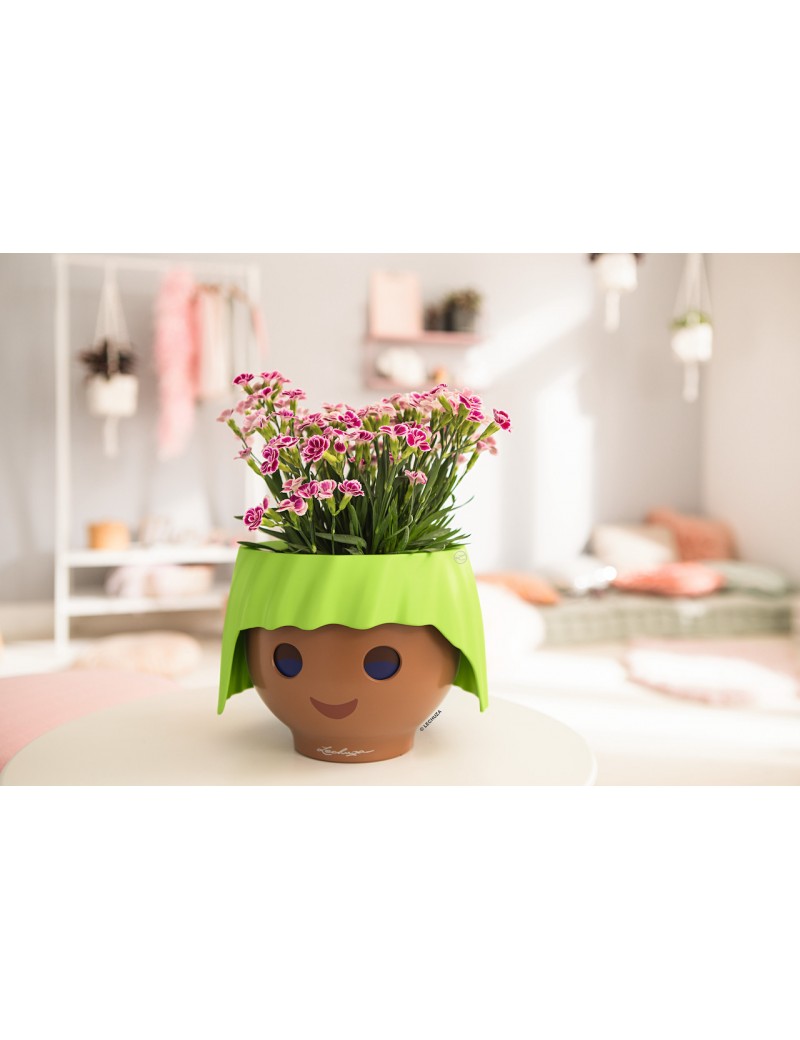 foto del prodotto vaso da interno ojo 21 cm apple green