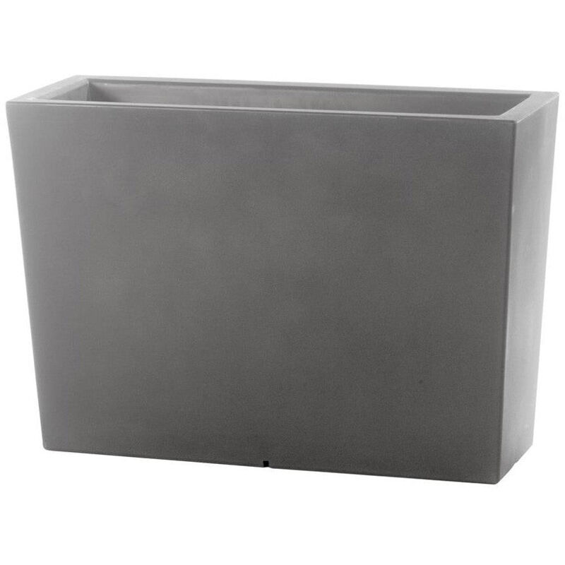 foto del prodotto vaso di design cassa schio alto essential da giardino e balcone per fiori e piante 50 cm bronzo