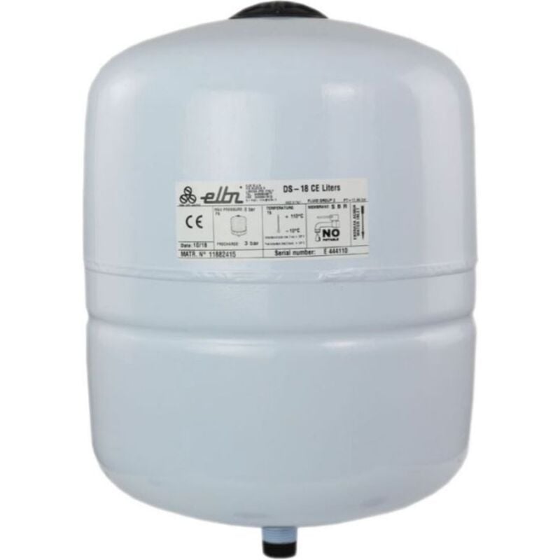 foto del prodotto vaso di espansione a membrana fissa per impianti solari ds 18 ce 18lt 10bar elbi a222l24