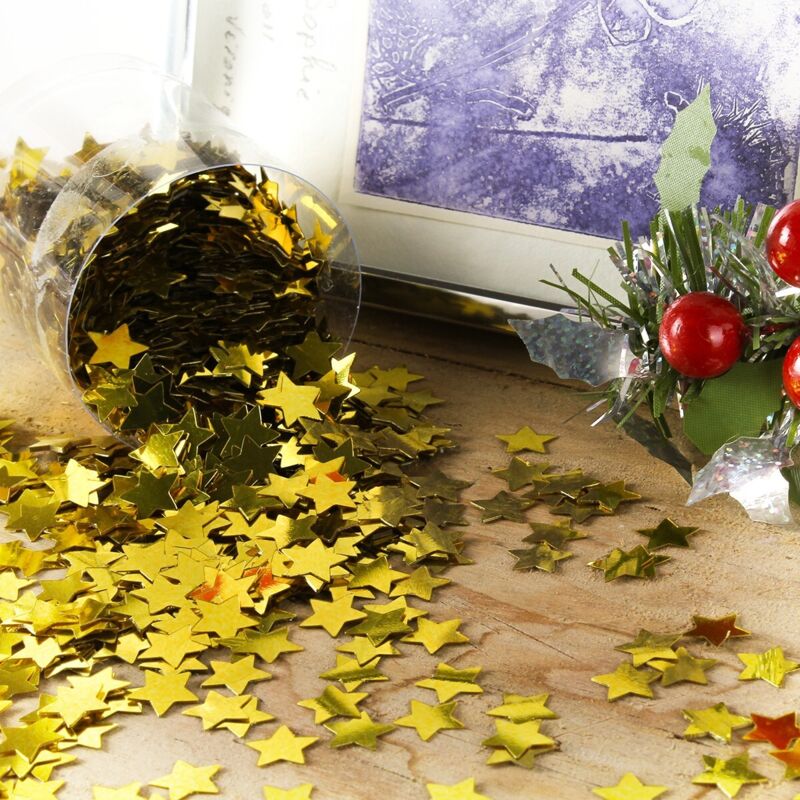foto del prodotto vaso di stelle d oro lotto di 2
