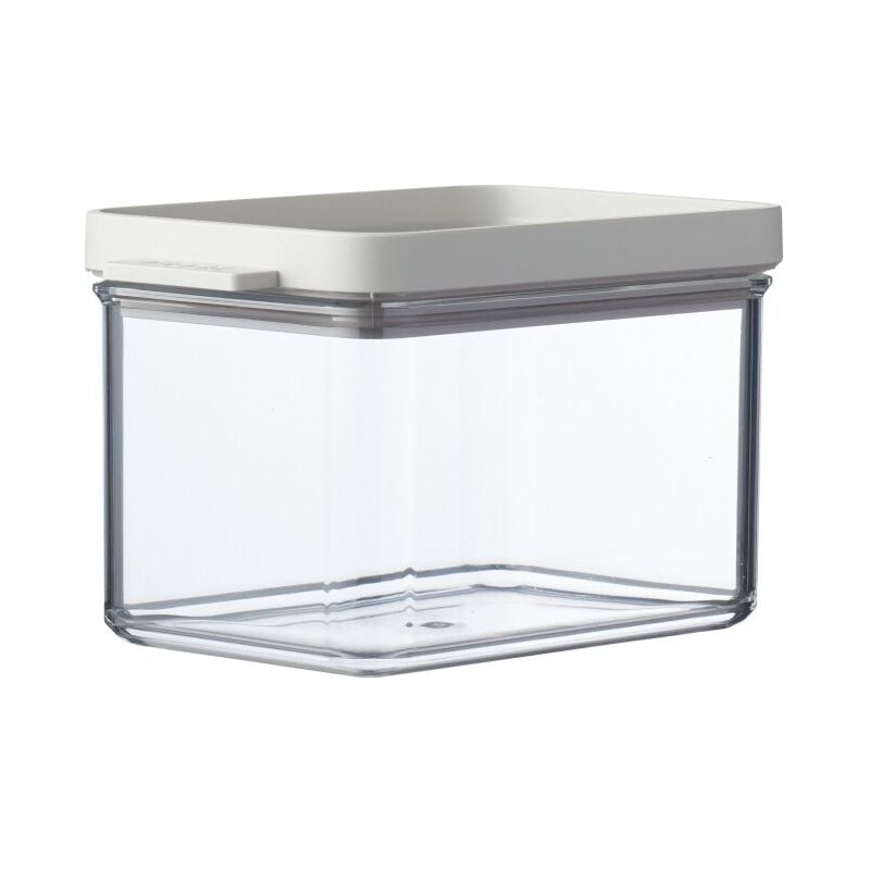 foto del prodotto vaso di stoccaggio mepal omnia rettangolare 700 ml bianco nordico