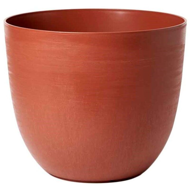 foto del prodotto vaso ecologico re pot over con riserva d acqua in plastica per fiori e piante. 48 cm verde