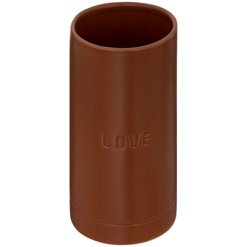 foto del prodotto vaso in ceramica avi h20cm marrone caramello atmosphera cr ateur d int rieur
