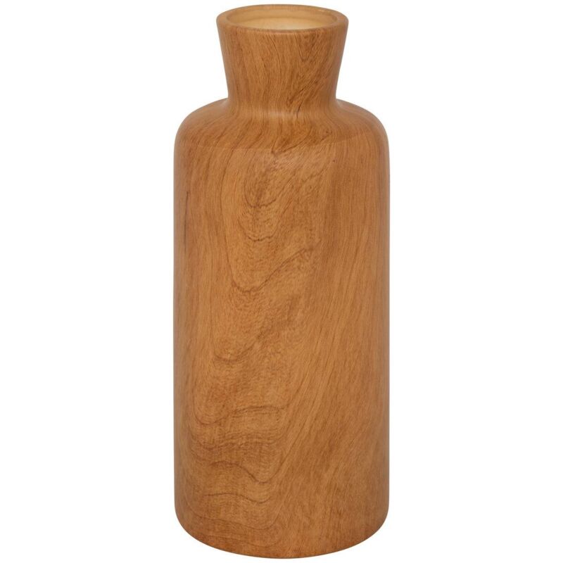 foto del prodotto vaso in ceramica marrone sao h30cm atmosphera cr ateur d int rieur