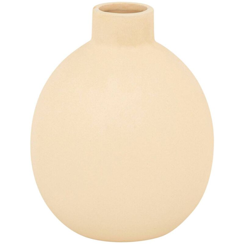 foto del prodotto vaso in ceramica rily beige h18cm atmosphera cr ateur d int rieur